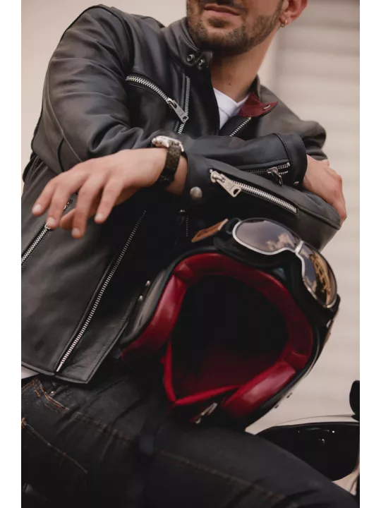 Arsenal -Blouson by Original Driver (Black)