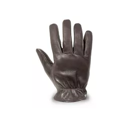 Handgefertigte Shield Handschuhe dunkelbraun - Dmd