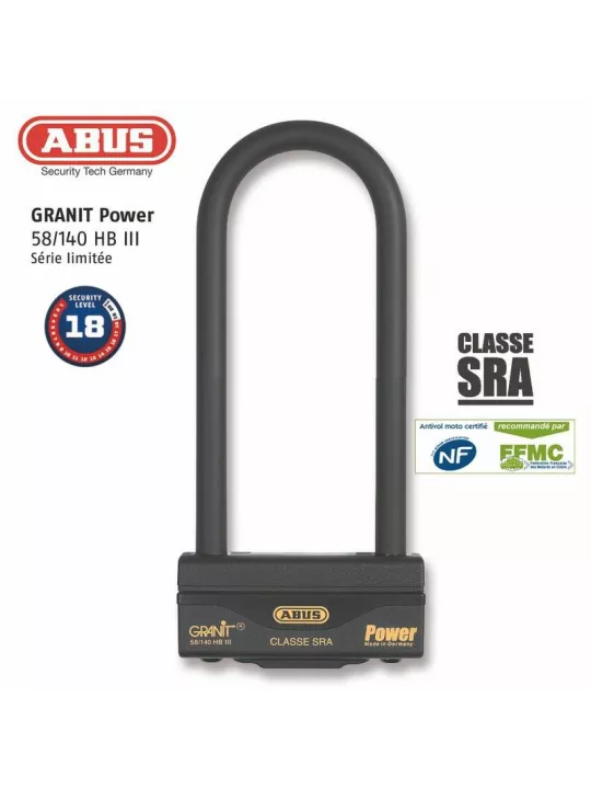 Antifurto U ABUS 58 / SL 140HBIII230