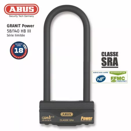 Antivol U Abus 58/140Hbiii210 Sl Sra