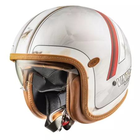 Casque Jet Vintage Platinum Drd08Bm - Premier