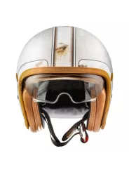 Casco Vintage Jet Platino Drd08Bm - Premier