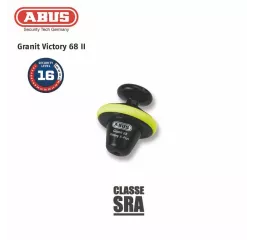disco Antifurto ABUS blocco 68 III SRA NERO / JAUN