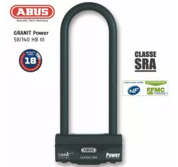 Candado en U Abus 58/140Hbiii100 Sra