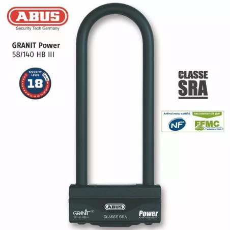 Antifurto U ABUS 58 / 140HBIII100
