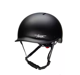 Vintage Tempo Bike Helmet - Mârkö (Black Matt)