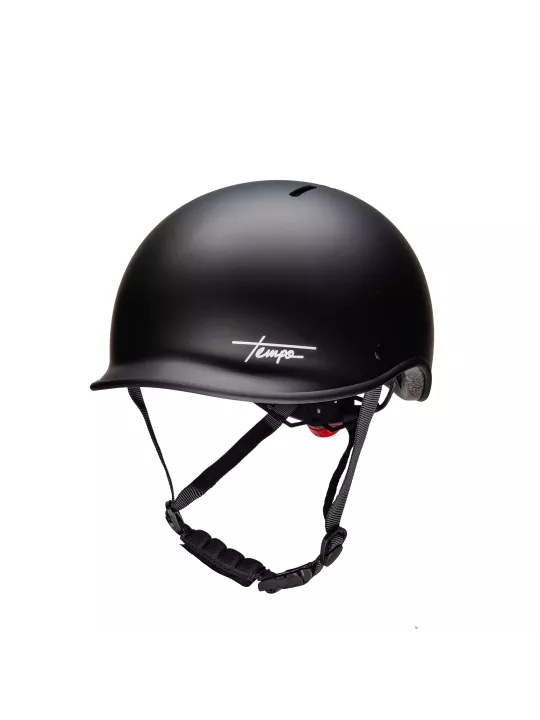 Vintage Velohelm Tempo - Mârkö (Schwarz Matt)