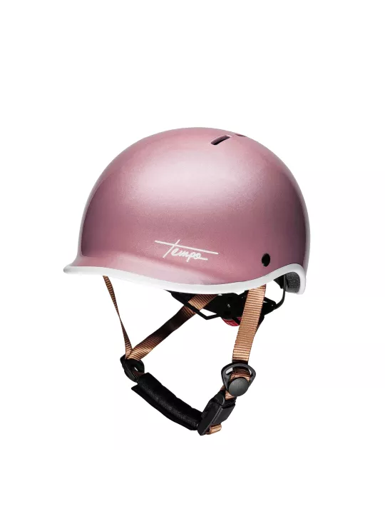 Casco Vintage Tempo Velo - Mârkö (Oro Rosa)