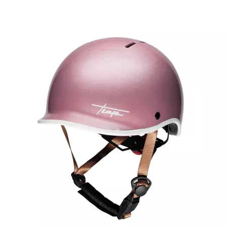 Casco Vintage Tempo Velo - Mârkö (Oro Rosa)
