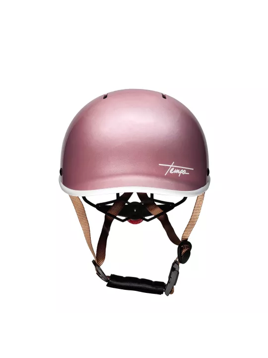 Casque Velo Vintage Tempo - Mârkö (Pink Gold)