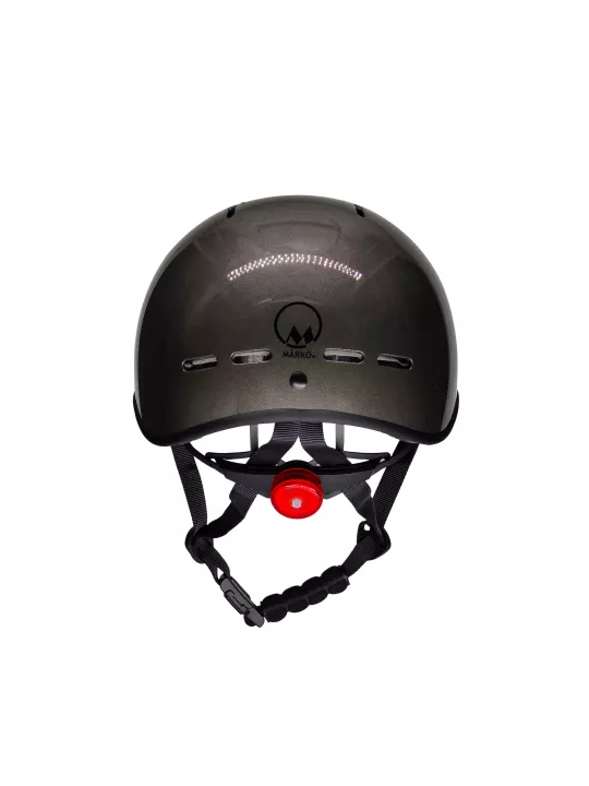 Casco Vintage Tempo Velo - Mârkö (Plata Metalizado)