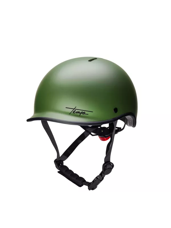 Vintage Tempo Bike Helmet - Mârkö (Kaki Matt)