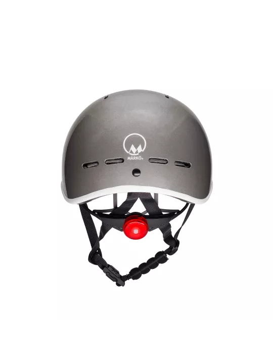 Vintage Tempo Bike Helmet - Mârkö (Grey)