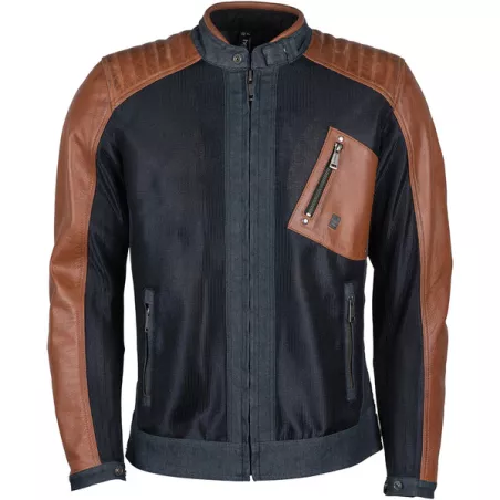Chaqueta Colt Air Tejido Denim-Malla-Piel - Helstons