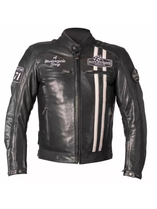 Indy Leather Rag retro jacket- Helstons