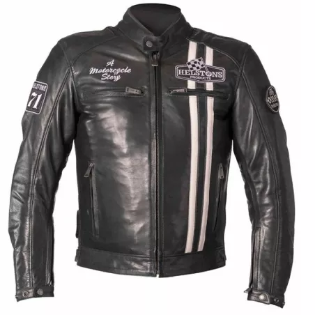 Blouson Indy Cuir Rag - Helstons