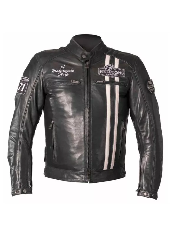 Indy Leather Rag retro jacket- Helstons