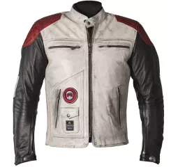 Tracker Leather Rag retro jacket- Helstons