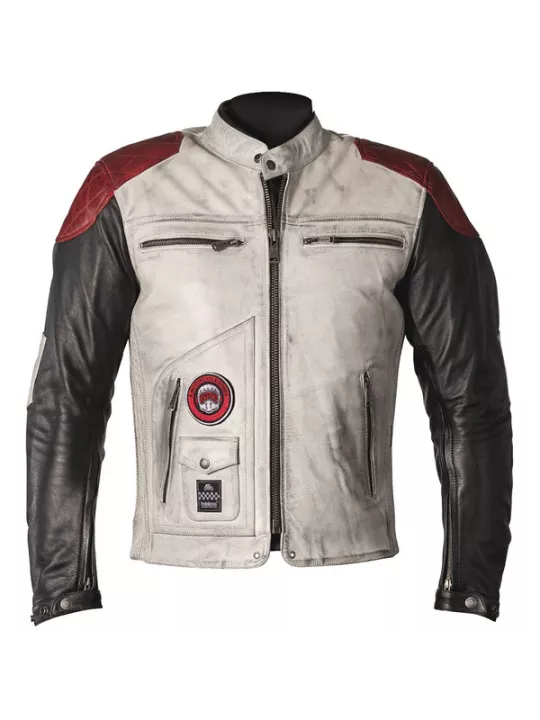 Tracker Leather Rag retro jacket- Helstons