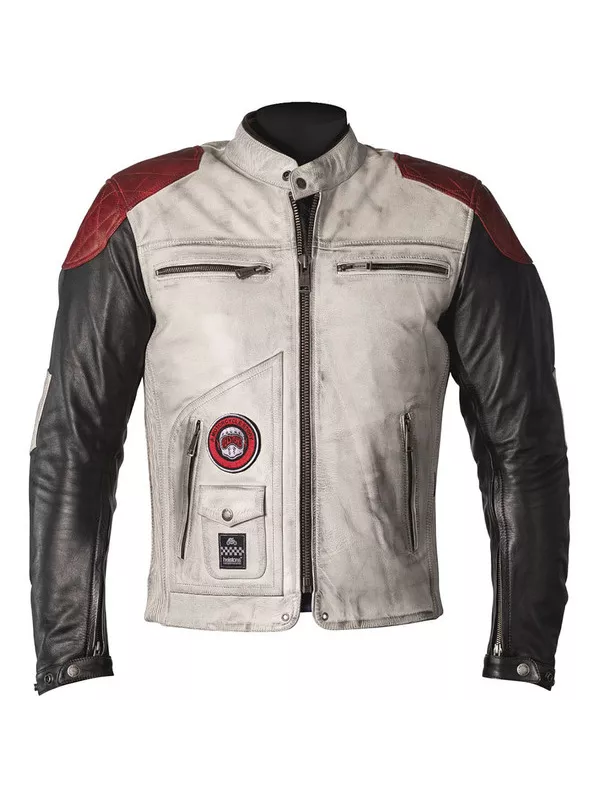 Jacke Tracker Leder Rag - Helstons