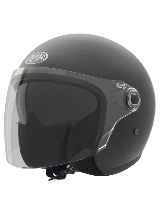 Vangarde U9Bm Black Matt Open Face Helmet - Premier