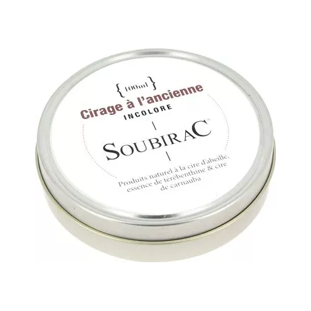 Pflege für farblose Schuhcreme 100Ml - Soubirac