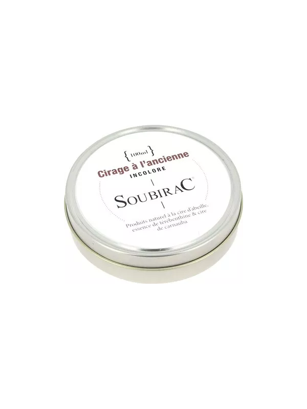 Pflege für farblose Schuhcreme 100Ml - Soubirac