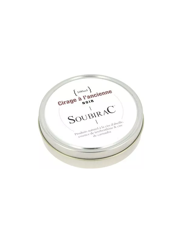 Wax Polish Black 100Ml - Soubirac