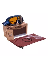 Máscara réplica de gafas B3 - Mârkö (Navy)