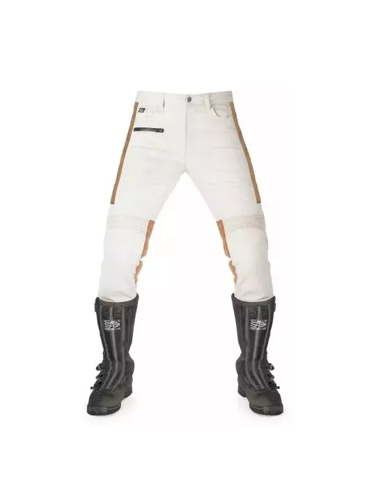 Pantalon Moto Vintage Wheels & Waves Sergeant 2 Colonial - Fuel