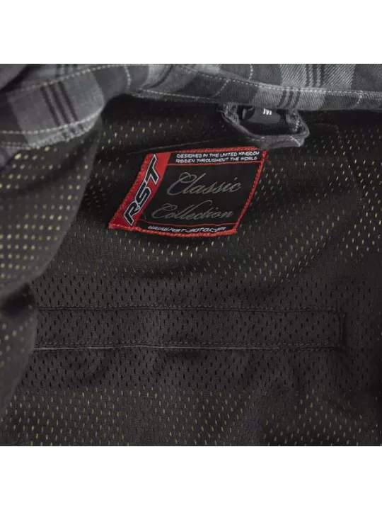 Giacca moto vintage in tessuto Lumberjack Aramid - Rst