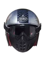 Mask Nx Chromed Open Face Helmet - Premier