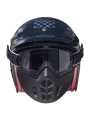 FIRST NX jet MASK SILVER CHROMED