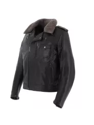 Perco Buffalo Leather retro jacket- Helstons