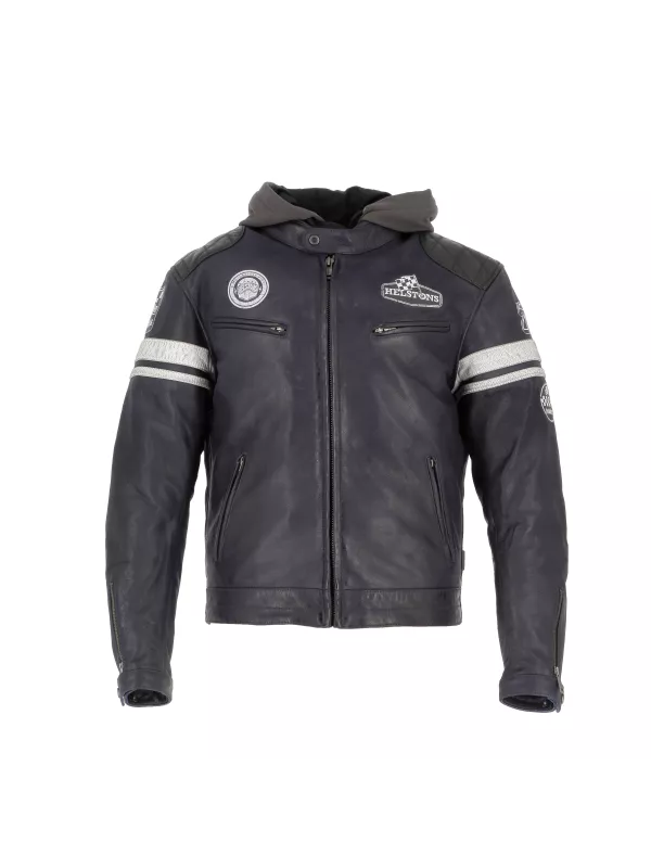 Jacke Riposte Leder Buffalo - Helstons