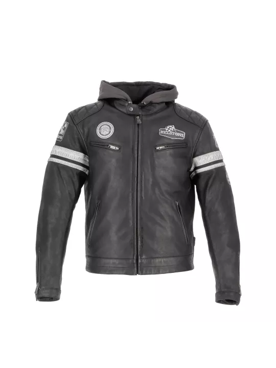 Riposte Buffalo Leather retro jacket- Helstons