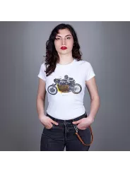 Camiseta Mujer Bm Algodón Huesos - Helstons