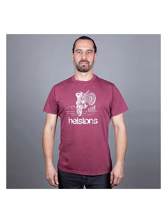 T-Shirt für Männer Baumwolle Forest - Helstons