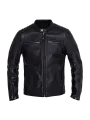 Chaqueta de moto de cuero Dexter - John Doe