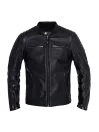 Motorradjacke Leder Dexter - John Doe