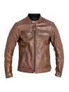 Giacca da moto in pelle Dexter - John Doe