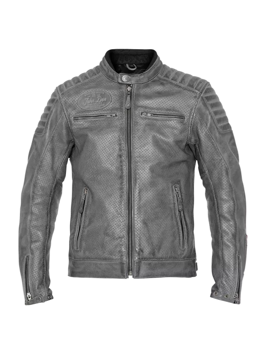 Motorradjacke Leder Storm - John Doe