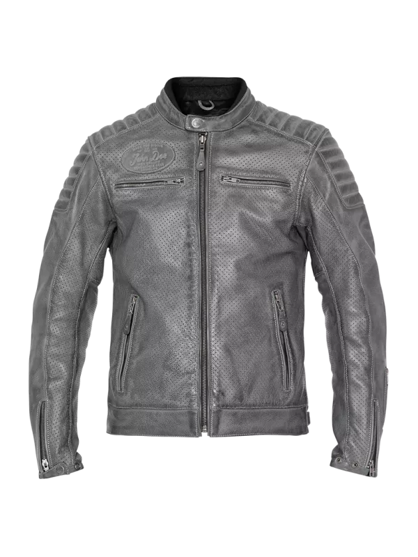 Motorradjacke Leder Storm - John Doe