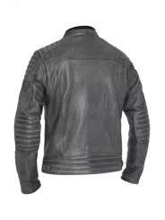 Chaqueta de cuero para moto Storm - John Doe