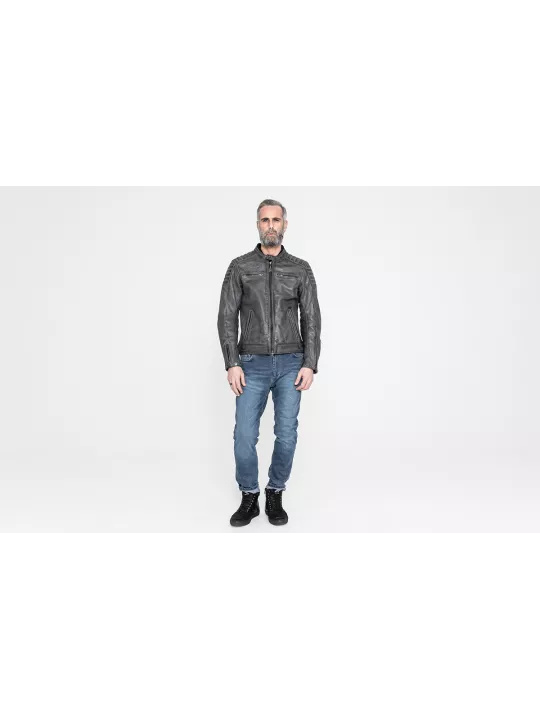 Motorradjacke Leder Storm - John Doe