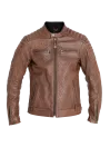 Chaqueta de cuero para moto Storm - John Doe