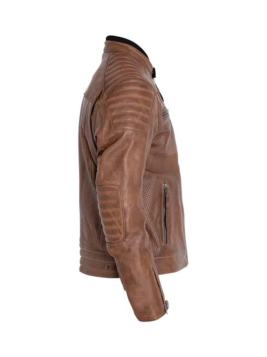 Blouson Moto Cuir Storm - John Doe
