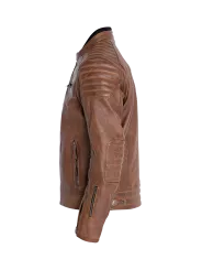 Blouson Moto Cuir Storm - John Doe