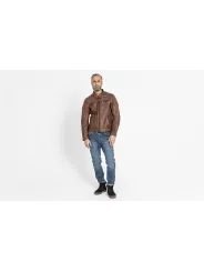 Giubbotto Moto Cuir Storm - John Doe