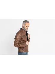 Storm Leather retro jacket- John Doe